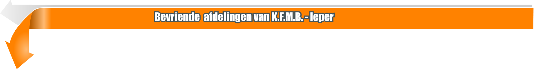 Bevriende  afdelingen van K.F.M.B. - Ieper